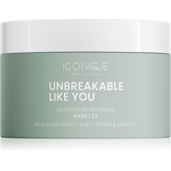 ICONIQUE Professional UNBREAKABLE LIKE YOU Length Strengthening masca pentru întărirea lungimilor de păr - imagine 2